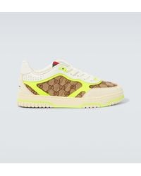 Gucci - Re-web GG Canvas Sneakers - Lyst