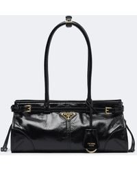 Prada - Bonnie Medium Leather Shoulder Bag - Lyst