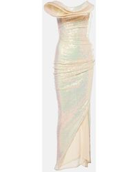 Maticevski - Robe Longue Exhilarate A Sequins - Lyst
