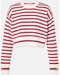 Max Mara - Dorotea Striped Virgin Wool Sweater - Lyst