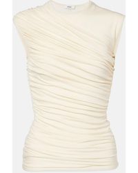 Agolde - Ester Ruched Tank Top - Lyst