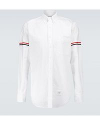 Thom Browne - Hemd Aus Baumwolle - Lyst