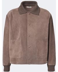 JW Anderson - Suede Jacket - Lyst
