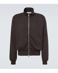 Our Legacy - Mob Ribbed-Knit Cotton-Blend Bomber Jacket - Lyst