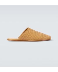 Bottega Veneta - Sunday Intrecciato Leather Mules - Lyst