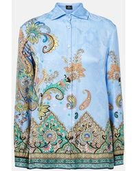 Etro - Paisley Print Shirt With Classic Collar - Lyst