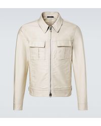 Tom Ford - Cotton Satin Blouson - Lyst