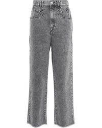 discount 65% Isabel Marant capri jeans Blue/White S WOMEN FASHION Jeans Capri jeans Print 