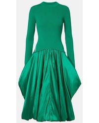Jonathan Simkhai - Kenlie Ribbed-Knit Midi Dress - Lyst