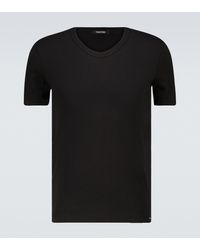 Tom Ford Synthetik Tanktop aus Jersey in Schwarz für Herren Herren Bekleidung T-Shirts Ärmellose T-Shirts 