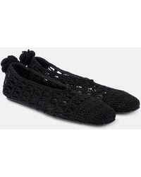 Magda Butrym - Crochet Ballet Flats - Lyst