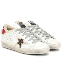 Golden Goose Goose Superstar Shearling 