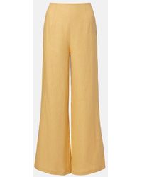 Faithfull the Brand - Syna Linen Wide-Leg Pants - Lyst