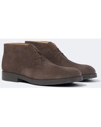 Tod's - Suede Desert Boots - Lyst