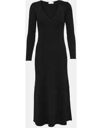 Co. - Ribbed-Knit Midi Dress - Lyst