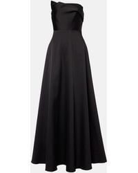 Roland Mouret - Strapless Taffeta Gown - Lyst