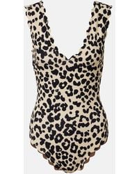 Marysia Swim - Bedruckter Badeanzug Charleston - Lyst