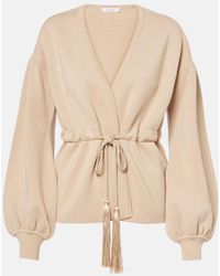 Max Mara - Tiberio Belted Virgin Wool Cardigan - Lyst