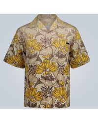 Prada Hemd mit Blumen-Print - Mehrfarbig