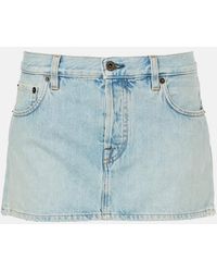 Miu Miu - Jeansrock - Lyst