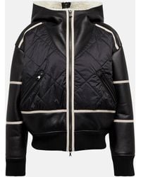 Bogner - Lomi Shearling-lined Leather Jacket - Lyst