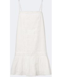 Veronica Beard - Naderah Ramie Minidress - Lyst