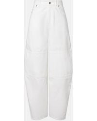 Loewe - Barrel-Leg Jeans - Lyst
