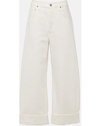 Citizens of Humanity - Mid-Rise Wide-Leg Jeans Ayla - Lyst