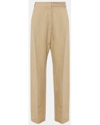 TOVE - Gabrielle High-Rise Linen Wide-Leg Pants - Lyst
