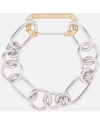 Eera Bracelet Lucy en or 18 ct et diamants - Métallisé