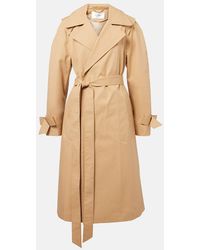 Victoria Beckham - Cotton Trench Coat - Lyst