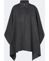 Rohe - Wool And Cashmere Poncho - Lyst