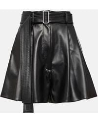 Alex Perry - Shorts Pace a vita alta con pince - Lyst