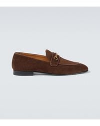 Tom Ford - Liam Chain-Detail Suede Loafers - Lyst