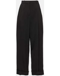 The Row - Pantaloni A Gamba Larga E Vita Alta - Lyst