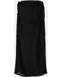 TOTEME - Satin Maxi Skirt - Lyst