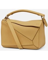 Loewe - Borsa a spalla Puzzle Small in pelle - Lyst