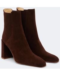 Gabriela Hearst - Luke Suede Ankle Boot - Lyst