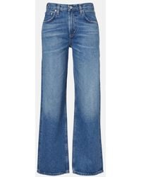 Citizens of Humanity - Jeans Lindz A Vita Bassa E Gamba Larga - Lyst