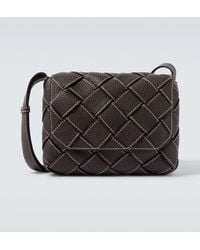 Bottega Veneta - Crossbody Bag Diago Aus Leder - Lyst