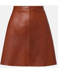 Stouls - Lucie 22 Leather Miniskirt - Lyst
