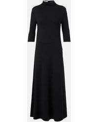 Vince - Abito Midi - Lyst