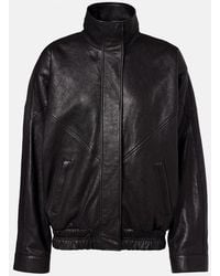Acne Studios - Leather Jacket - Lyst