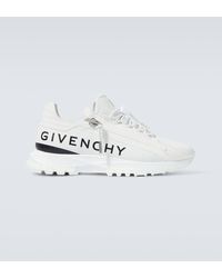 Givenchy - Spectre Zipped Leather Low-top Trainers - Lyst