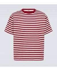 Bode - Sawyer Striped Cotton T-shirt - Lyst