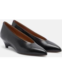 Jil Sander - Arc Leather Pumps - Lyst