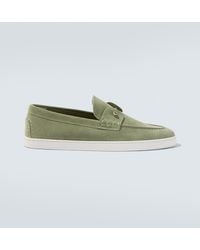 Christian Louboutin - Loafers Chambeliboat Aus Veloursleder - Lyst