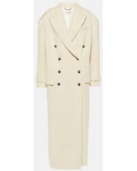 The Mannei - Rutul Cotton And Wool-blend Coat - Lyst