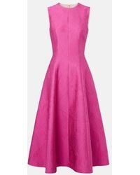 Emilia Wickstead - Mara Cloque Cocktail Dress - Lyst