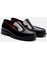 Acne Studios - Leather Loafers - Lyst